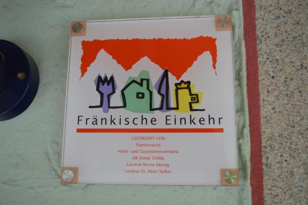 Landgasthof Grüner Baum Regnitzlosau Dış mekan fotoğraf